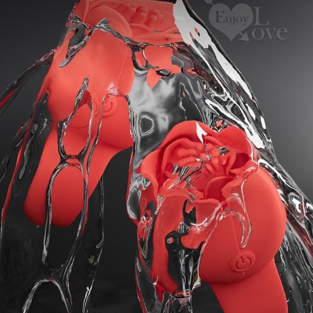 【Pretty Love】時尚酷玩 玫瑰花造型強震戒指 10頻強力震動指環按摩器 生活防水 USB磁吸充電 跳蛋 生日禮物 交換禮物 情人節 情趣用品