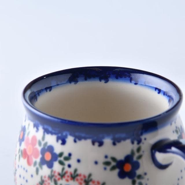 【波蘭陶】Vena野莓物語系列胖胖杯300ml波蘭手工製水杯茶杯馬克杯 入厝禮