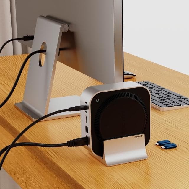 【Jokitech】鋁合金Apple M4 Ｍac mini支架 收納架 主機支撐架 穩定架 畢業禮物 JK-M4A14S