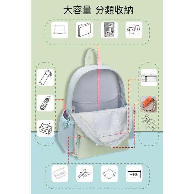【Babytree】幼稚園書包後背包 國小書包 小學低年級書包 中年級書包 高年級書包 可放A4資料夾 小學校外教學包 S/M/L三種尺寸 BS1007 包包 畢業禮物