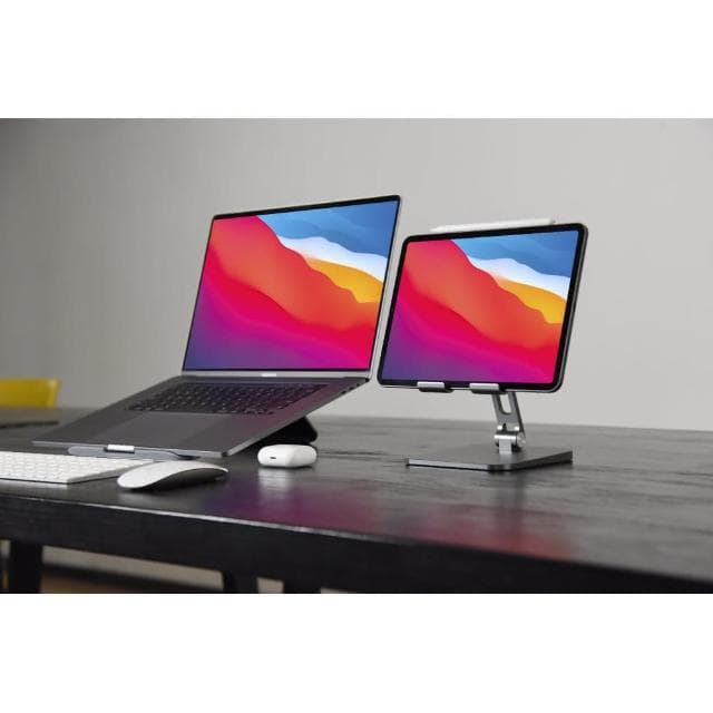 【Jokitech】一片式筆電架 折疊式筆電散熱架 筆電增高架 Macbook筆電架(攜帶式摺疊款筆電架 收納式筆電架) 畢業禮物