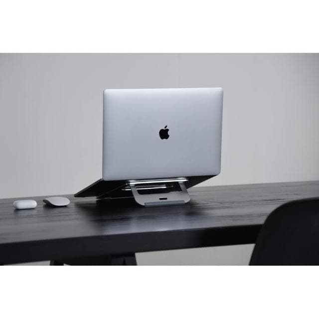 【Jokitech】一片式筆電架 折疊式筆電散熱架 筆電增高架 Macbook筆電架(攜帶式摺疊款筆電架 收納式筆電架) 畢業禮物