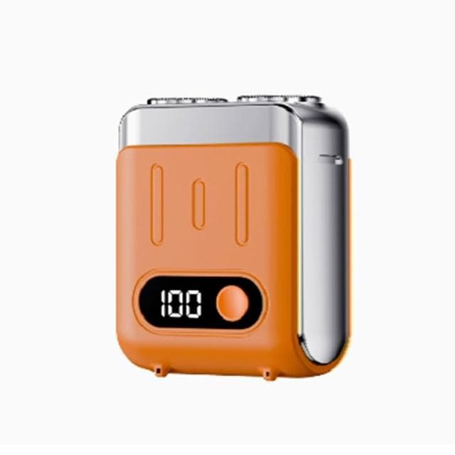 （清倉）便攜式靜音mini電動剃鬚刀 智能數顯屏多功能刮鬍刀（525032173251）