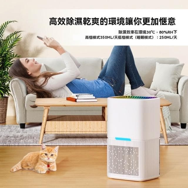 空氣淨化器（除濕幹燥器 抽濕器 家用宿舍 小型除濕機）