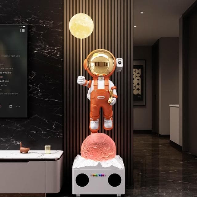 K歌太空人宇航员大摆件客厅电视柜旁落地摆件高端大气乔迁礼物