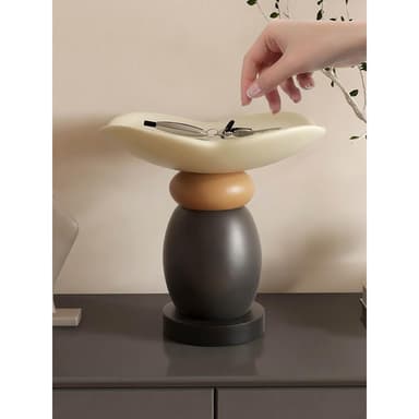 中古风时来运转摆件钥匙收纳玄关客厅桌面创意高级装饰品乔迁礼物