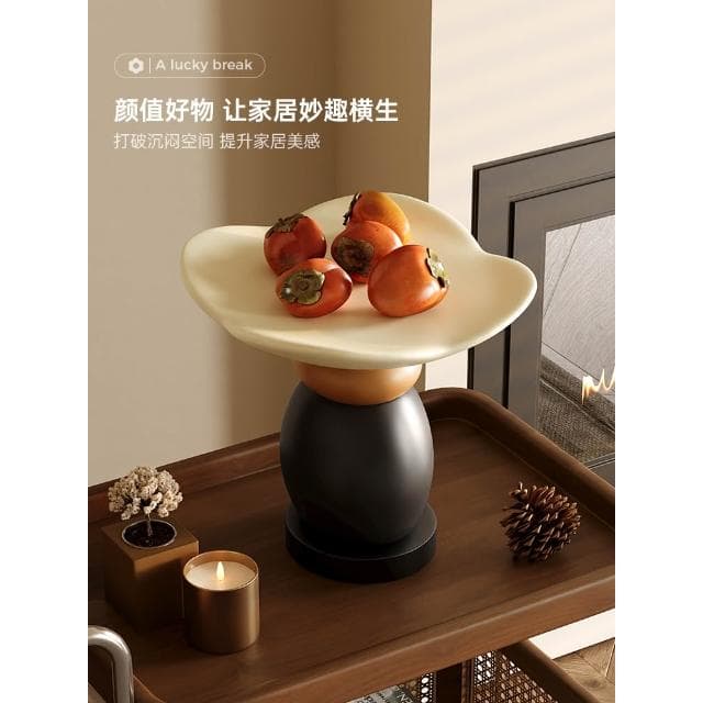 中古风时来运转摆件钥匙收纳玄关客厅桌面创意高级装饰品乔迁礼物