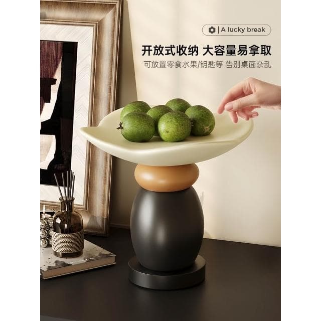中古风时来运转摆件钥匙收纳玄关客厅桌面创意高级装饰品乔迁礼物