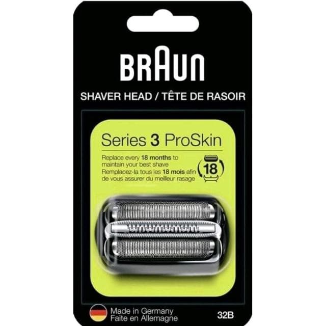 【BRAUN 百靈】百靈 BRAUN 刮鬍刀 刀頭 刀網 Series3 S3 3090 3080 32B 32S 21B