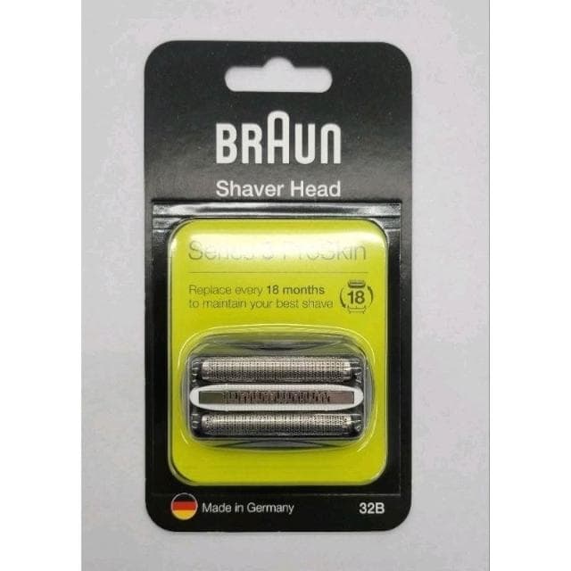 【BRAUN 百靈】百靈 BRAUN 刮鬍刀 刀頭 刀網 Series3 S3 3090 3080 32B 32S 21B