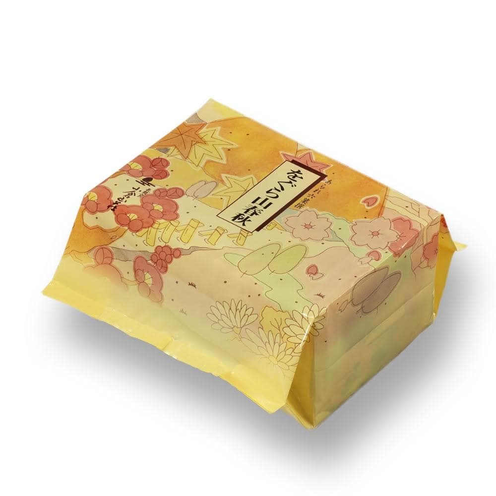 【小倉山莊】現貨🔥「山春秋 10入x1袋」日本京都 小倉山莊 附提袋 紙盒 仙貝 米菓 煎餅 餅乾 10本 伴手禮 母親節 送禮 交換禮物 聖誕節(豆豆家)