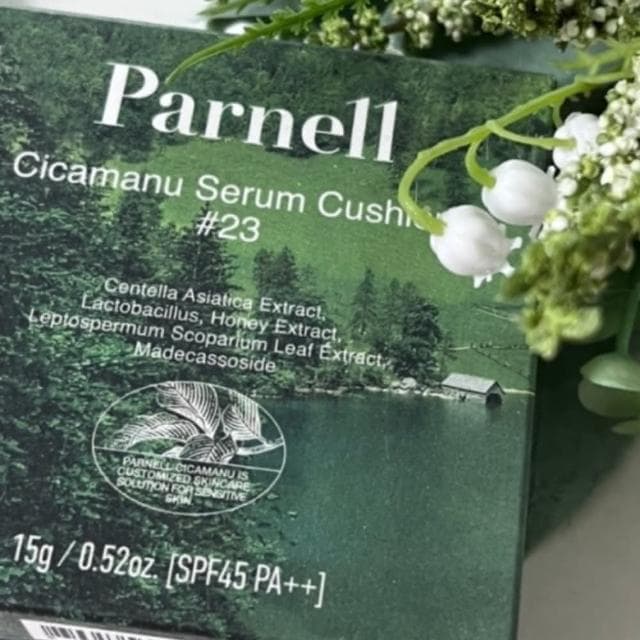 【Parnell】新版 帕奈兒 21 23 24積雪草精粹亮白 霧面氣墊 一殼一芯 （李帝勳 韓國 遮瑕 保濕 交換禮物 聖誕節 Rlaso）