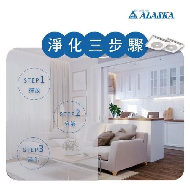 【ALASKA 阿拉斯加】ALASKA 阿拉斯加 SA-398DP Plasma淨化離子除菌 DC直流變頻 輕鋼架空清循環扇 附遙控器 全電壓 高雄永興照明