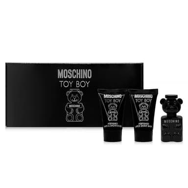 【MOSCHINO】TOY BOY 熊芯未泯男性淡香精迷你禮盒(國際航空版) 送禮推薦