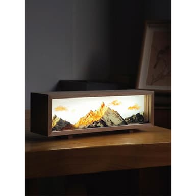 日照金山氛圍燈生日禮物情人節新婚禮品喬遷新居擺件電視櫃小夜燈