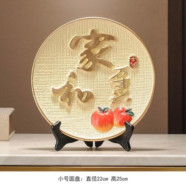 客廳福熊暖居擺件入戶玄關家居高檔喬遷裝飾招財物風水擺件喬遷禮物桌面擺件生日禮物