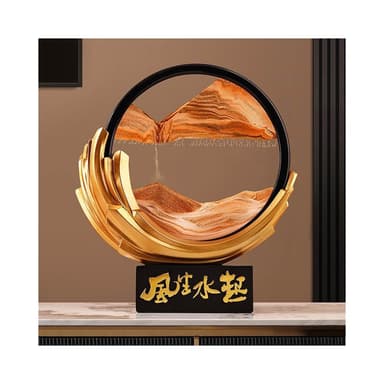 風生水起擺件玄關客廳電視櫃酒櫃輕奢高檔辦公室裝飾擺件喬遷禮物
