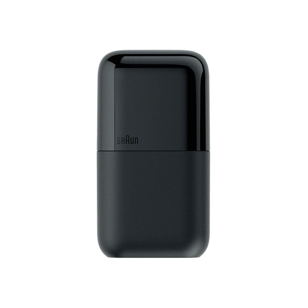 【BRAUN 百靈】( M1012 ) 黑子彈系列 口袋充電式電鬍刀 -酷炫黑 -原廠公司貨