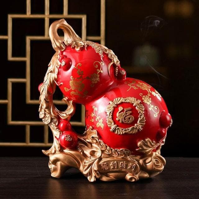 存錢罐 葫蘆 招財 旺財 裝潢 擺件 前臺 裝飾品 開業 送禮物 喬遷 裝修 客廳 案頭 玄關