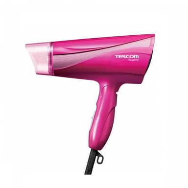 【TESCOM】沙龍級遠紅外線大風量速乾雙重負離子吹風機 TID450TW 粉色 TID-450TW