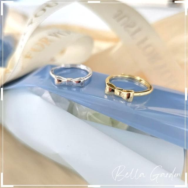 戒圍可調 立體蝴蝶結戒指 好保養 保色電鍍 韓系飾品 女生戒指 蝴蝶結 戒指 開口戒指 活口戒指 可愛飾品 生日禮物