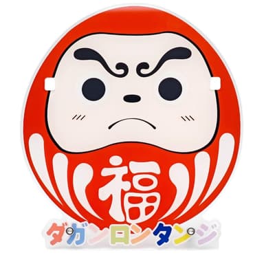 【longtanji】隆探吉 超可愛堅固壓克力眼鏡架 (交換禮物 聖誕禮物 裝飾架 達摩不倒翁 福神)
