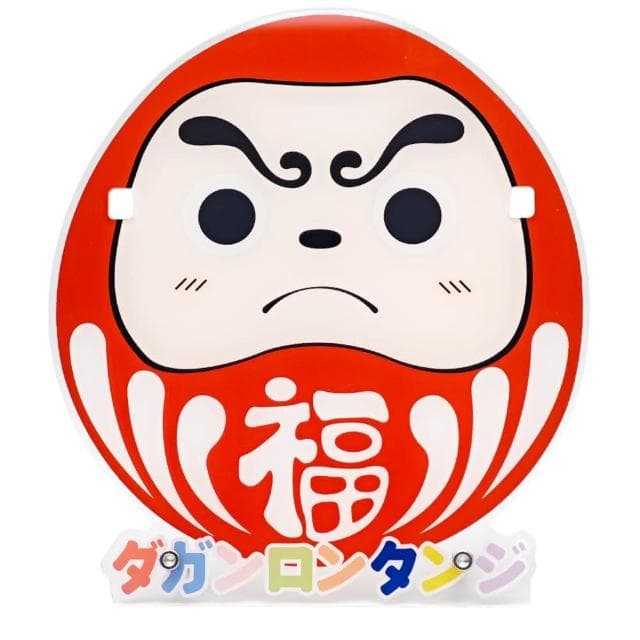 【longtanji】隆探吉 超可愛堅固壓克力眼鏡架 (交換禮物 聖誕禮物 裝飾架 達摩不倒翁 福神)