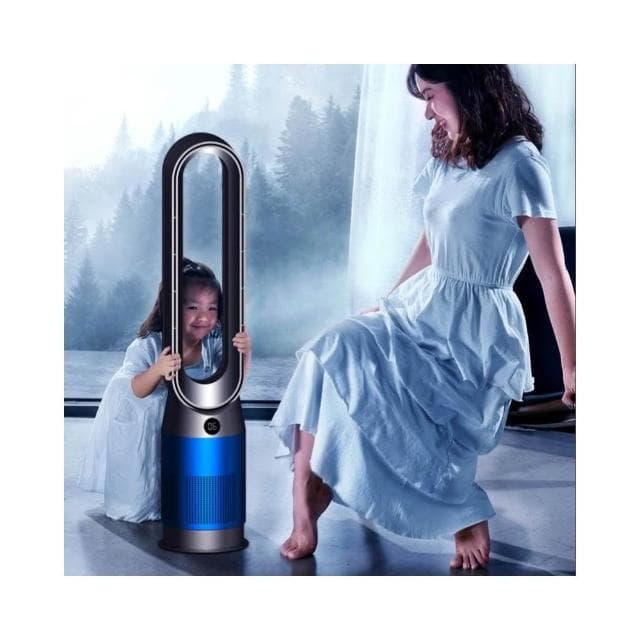 智能無葉風扇 可遙控定時循環扇 110V空氣淨化塔扇 家用靜音冷風扇 速熱暖風機 臺式取暖器 冷暖兩用 20*88cm
