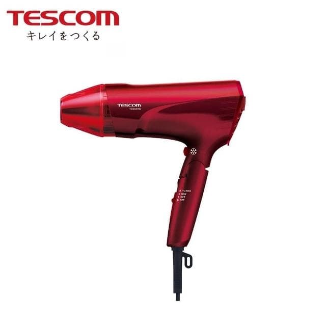 【TESCOM】TESCOM 超輕量速乾大風量大功率負離子吹風機TID2400TW 修護離子 可折疊 TID-2400