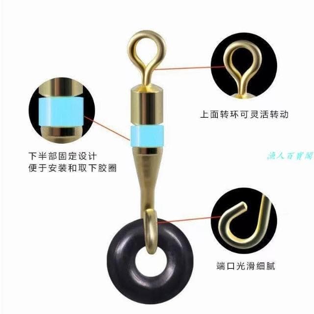 🦈熱銷爆款 【新客立減】散裝開口八字字環快速連接器轉環快速換子線釣魚配件
