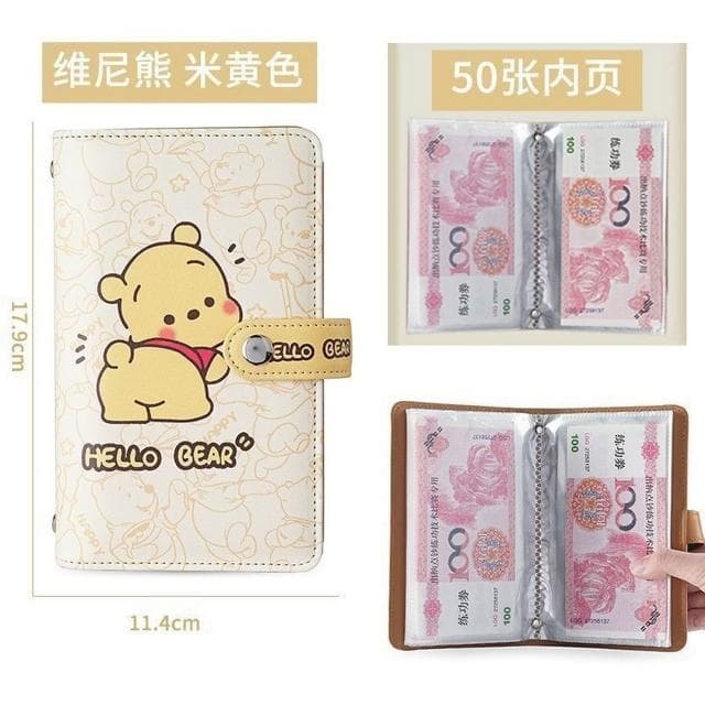 瘋狂麥噹噹2025款新款大容量錢包現金 存錢本記賬冊 創意收納本 攢錢本 存摺收納 帳單收納 存錢收納本 手帳收納冊