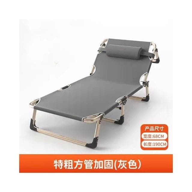 可攜式懶人折疊床單人辦公室午休床醫院陪護床簡易折疊床家用躺椅