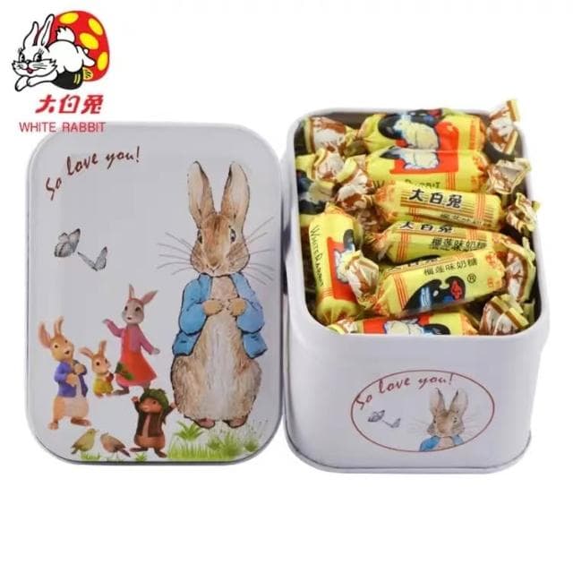 天天美食店冠生園大白兔奶糖 春節新年糖果 生日禮物114g起 年貨 12種混閤口味禮盒
