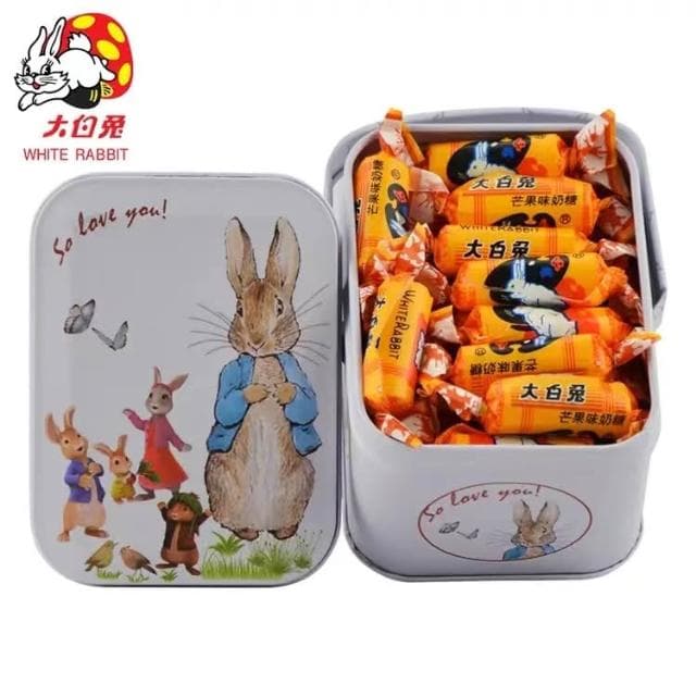 天天美食店冠生園大白兔奶糖 春節新年糖果 生日禮物114g起 年貨 12種混閤口味禮盒