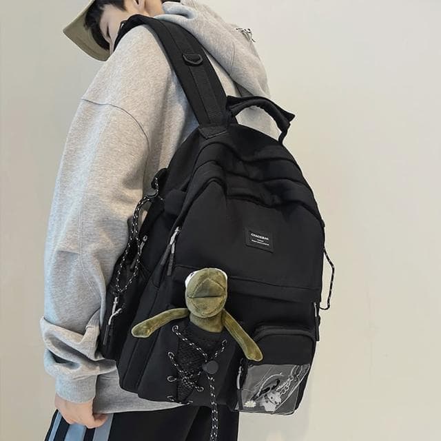 【LEESA】防水後背包\背包女\韓國後背包\旅行包\收納包\男生背包\電腦背包\筆電包\大學書包\情人節禮物