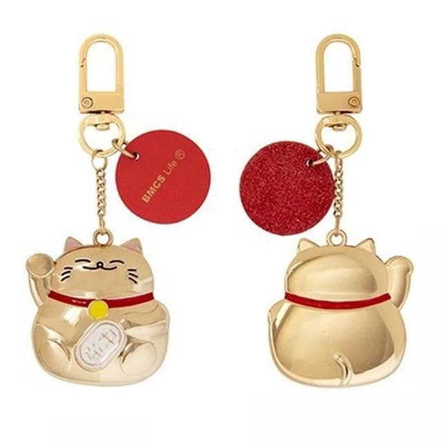 【LEESA】金屬吊飾\招財貓\飾品\吊飾\包包吊飾\禮物\鑰匙圈\情侶吊飾\閨蜜吊飾\飾品\鑰匙扣\可愛小物\可愛吊飾\