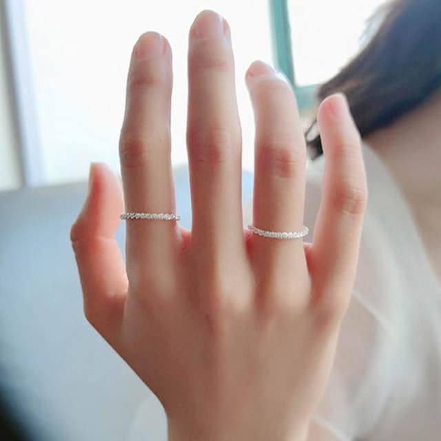 【LEESA】素面戒指\線戒\食指戒\戒指\飾品\禮物\女生飾品\不規則戒指\質感戒指\尾戒\歐美戒指\造型戒指\細戒指\對戒\
