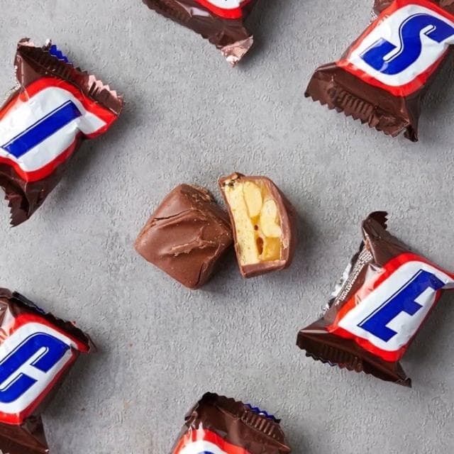 【Snickers 士力架】迷你花生巧克力隨手包 9公克*126條 花生 巧克力 可可 迷你巧克力