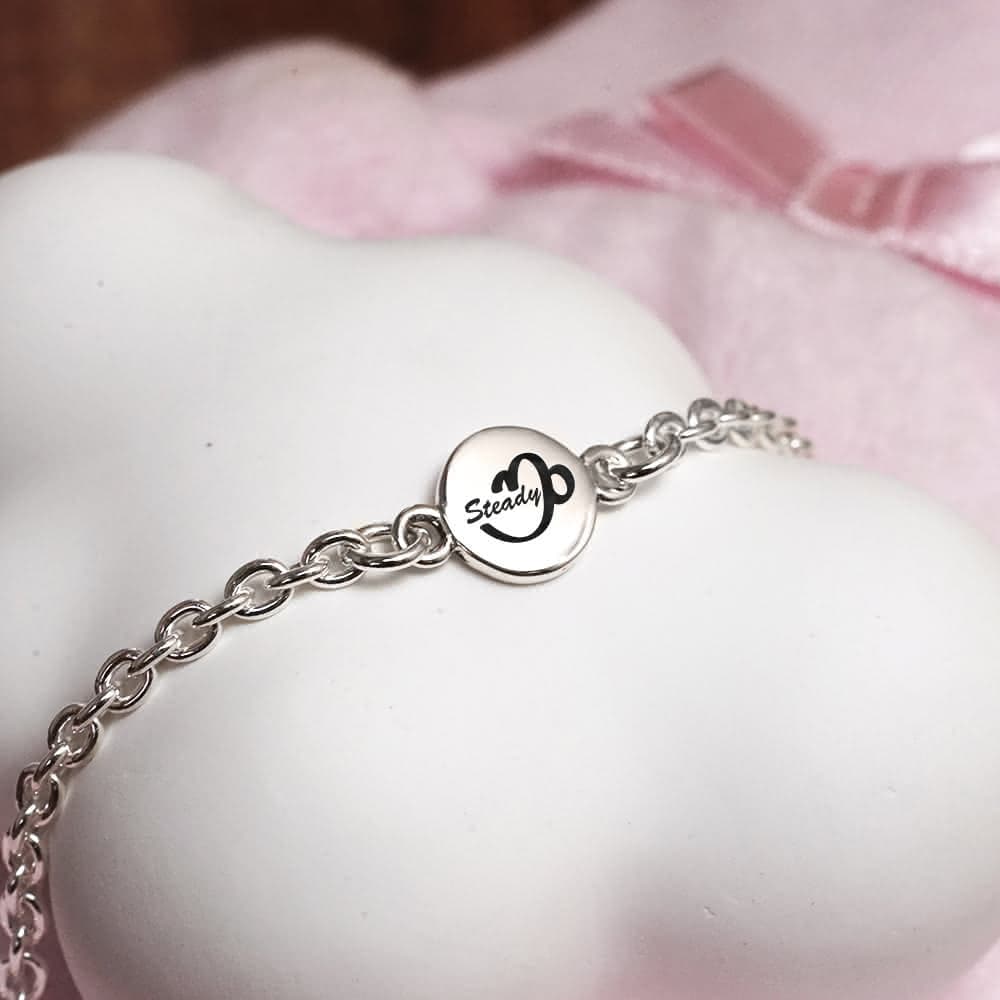 【ART64】925純銀 星座兒童手鍊 摩羯座寶寶飾品 新生兒/彌月禮物推薦 親子銀飾