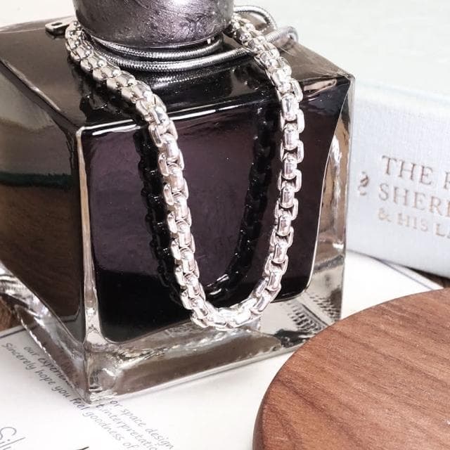 【ART64】純銀 寬版威尼斯手鍊 圓潤版 925純銀手鍊 男生手鍊 女生手鍊