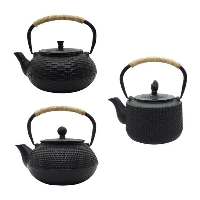 【廚Fun】DF35鑄鐵壺 小圓鈕 800ml(鑄鐵壺 茶壺 茶具 泡茶壺 生鐵壺 日式鐵壺 日式煮茶壺 燒水壺 沖茶壺 老鐵壺)