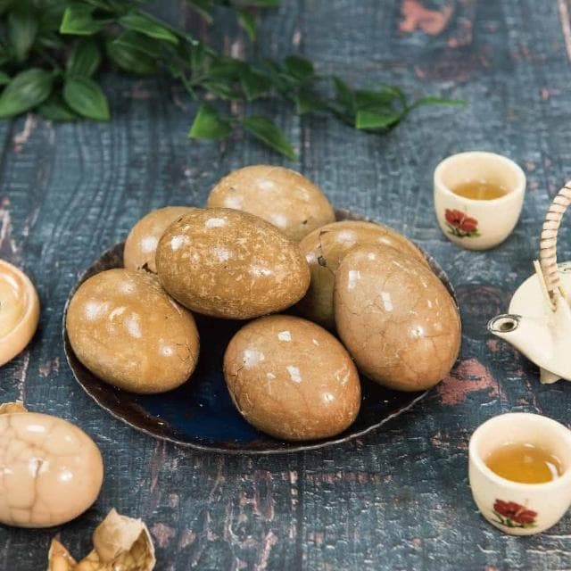 【Easygoo 輕鬆】現貨/原廠授權 所長原味茶葉蛋10入(台南美食 必買伴手禮 滷味 真空 即食品 原味 辣味 蛋白質 團購美食 禮盒 中秋節)
