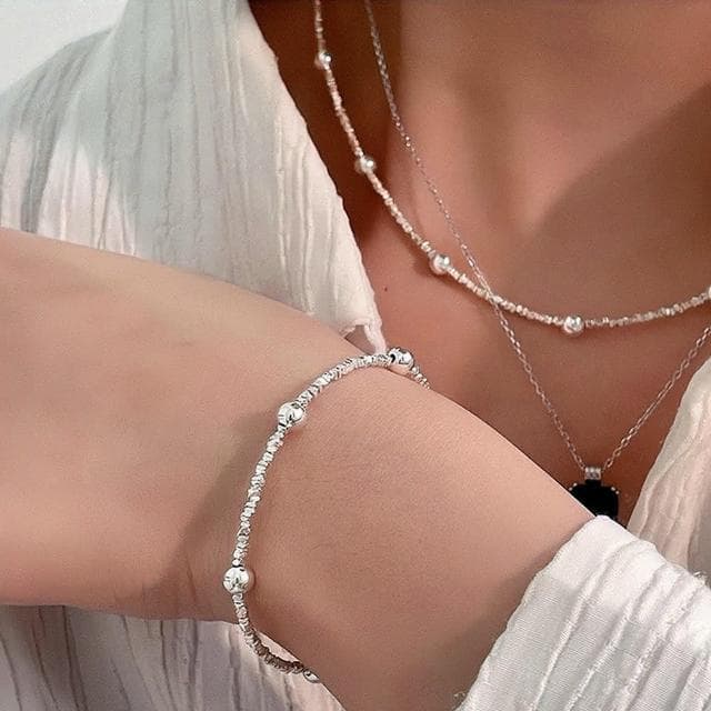 【MoonDy】女生項鍊 個性項鍊 正生純銀項鍊 抗過敏項鍊 女生飾品 情侶禮物 小禮物 女友生日禮物
