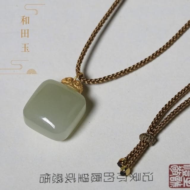 【KT DADA】招財項鍊 開運項鍊 生日禮物 項鍊 男生項鍊 佛牌項鍊 玉項鍊 寶石項鍊 和田玉項鍊 吊墜項鍊