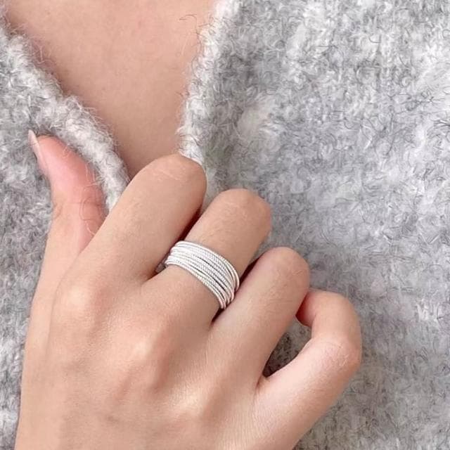 【MoonDy】女生/戒指/925純銀戒指/戒指女/ins/戒指女生韓版/可調節戒指/情人節禮物/女友生日禮物