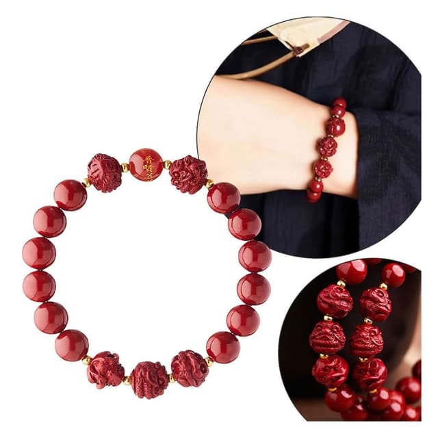 【KT DADA】紫金砂手鍊 十二生肖 三合六合手鍊 佛珠 硃砂手鍊 本命佛 生肖手串 紅瑪瑙手鍊 轉運手鍊 長輩禮物