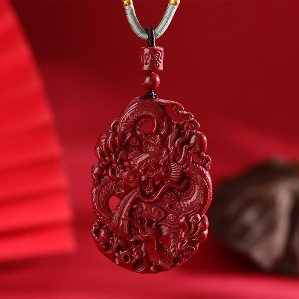 【MoonDy】項鍊 繩鍊 編織項鍊 雕刻項鍊 龍項鍊 避邪項鍊 送長輩 紫金砂項鍊 硃砂項鍊 保平安 雙面雕刻 項鍊掛繩 禮物