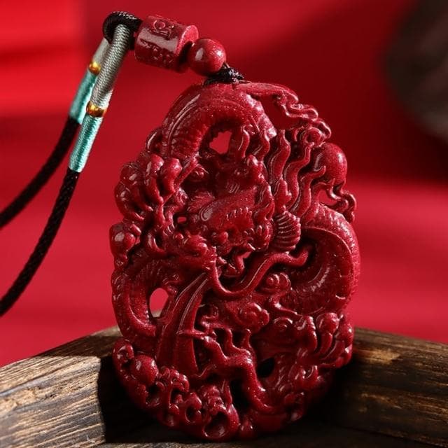 【MoonDy】項鍊 繩鍊 編織項鍊 雕刻項鍊 龍項鍊 避邪項鍊 送長輩 紫金砂項鍊 硃砂項鍊 保平安 雙面雕刻 項鍊掛繩 禮物