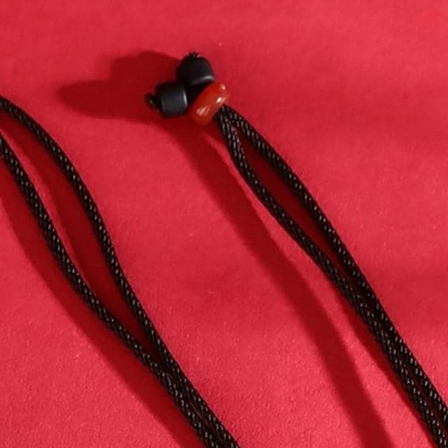 【MoonDy】項鍊 繩鍊 編織項鍊 雕刻項鍊 龍項鍊 避邪項鍊 送長輩 紫金砂項鍊 硃砂項鍊 保平安 雙面雕刻 項鍊掛繩 禮物