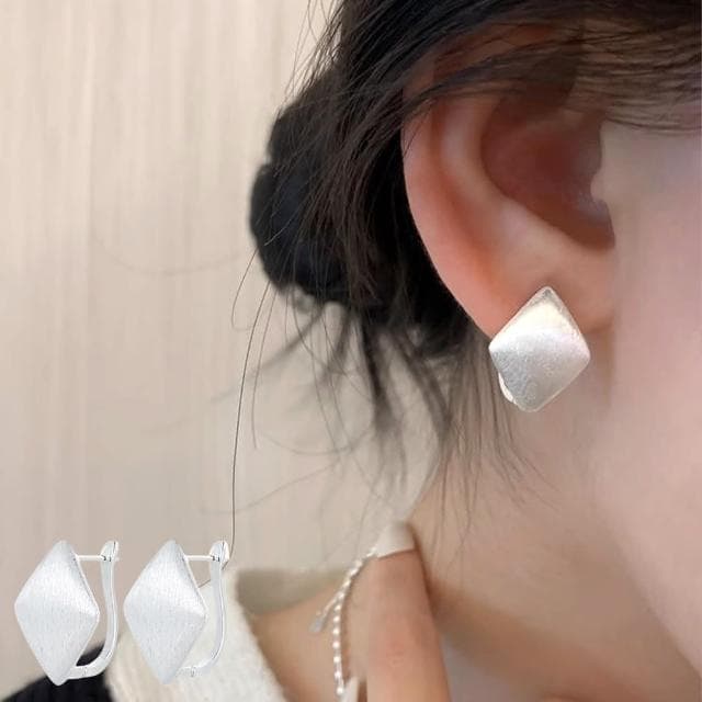 【MoonDy】女生耳環 999 純銀 耳釘 復古耳環  耳飾 幾何耳環 簡約ins風小眾設計 耳扣